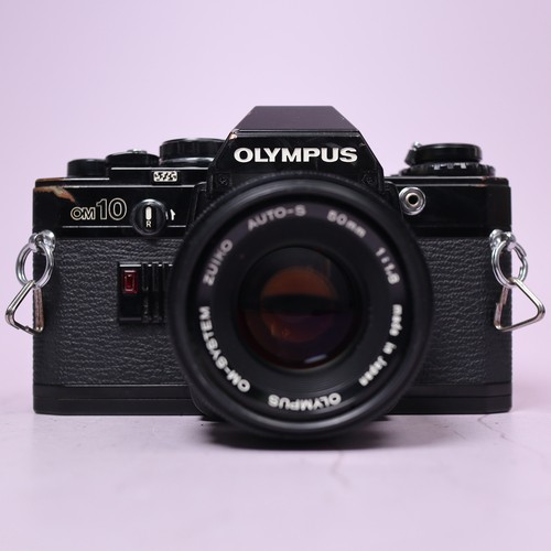 Olympus 35mm film slr - om-10,