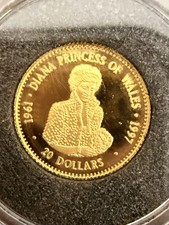 1997 Tuvalu Princess Diana $20