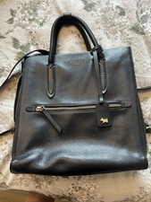Black leather Radley bag 