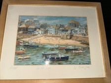 St Ives Cornwall Harbour Beach