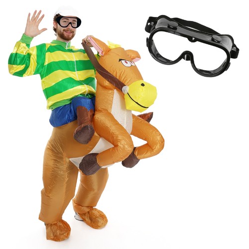 Inflatable horse riding fancy - riding,