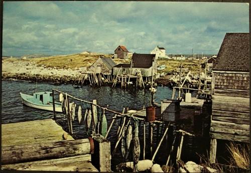 Typical fishing village - typical, scene
