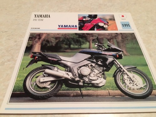 Yamaha 850 tdm motorbike - 850, card