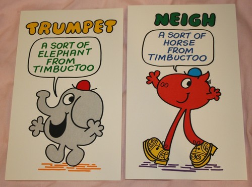 Roger hargreaves timbuctoo - 9x,