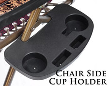 Portable Camping Picnic Beach Outdoor Chair Side Tray For Drink & Mobile Phone