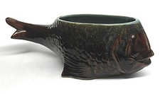 Vintage MCM Large Fish Planter