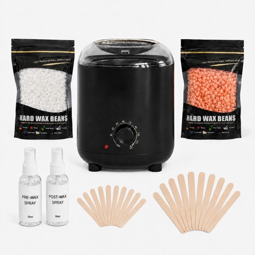 Complete waxing kit full - waxing,