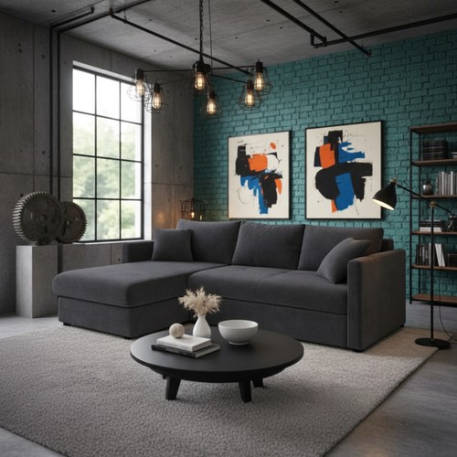 Orea shaped corner sofa - orea, l-shaped