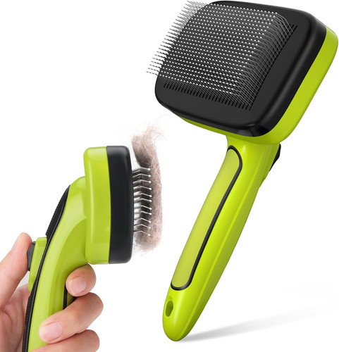 Slicker dog brushes - dog, brushes,self
