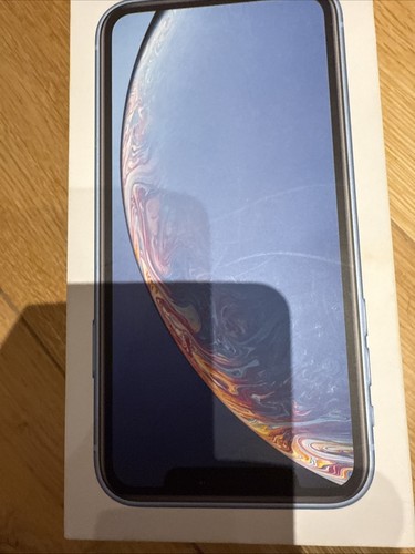 Iphone blue 128 box - box, only