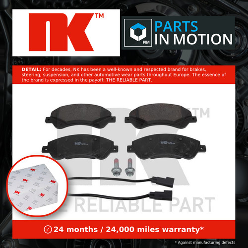 Brake pads set fits ford - pads,