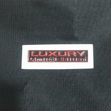 1x Matte Black Red LUXURY