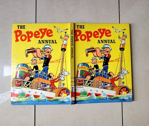 1st edition popeye annual 1959 - popeye,