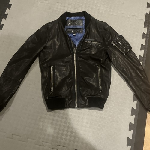 Superdry leathers men black - superdry,