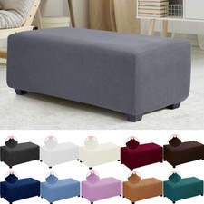 Large Square Ottoman Slipcover