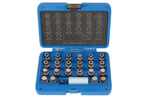 Laser 6275 locking wheel nut - locking,