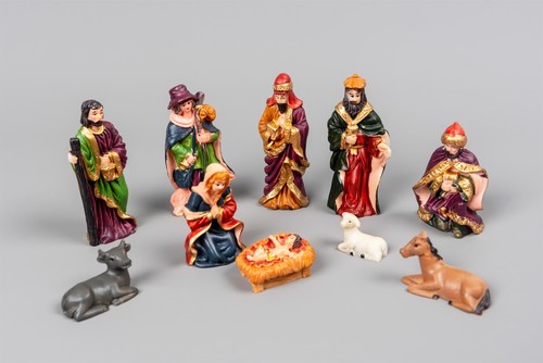 10pcs nativity figures set - nativity,