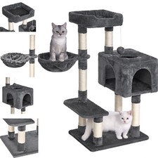Dogat Cat Tree Activity Centre Climbing Tower Multilevel Scratching Post Kitten