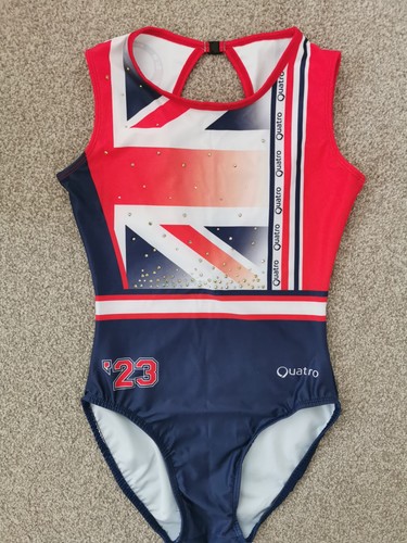 Quatro gymnastics leotard size - quatro,