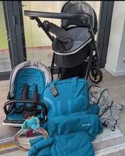 Babystyle Oyster 2 Oyster Max Stroller Pushchair incl  Carrycot & Raincover