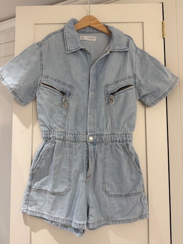 Zara girls cotton denim short - girls,