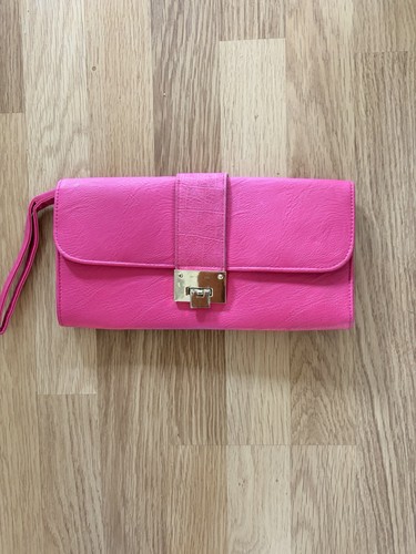 River island pink - faux, leather