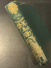 Antique Freemasonry Book Ritual & Illustrations W. Reeves c1880s Masonic Rare