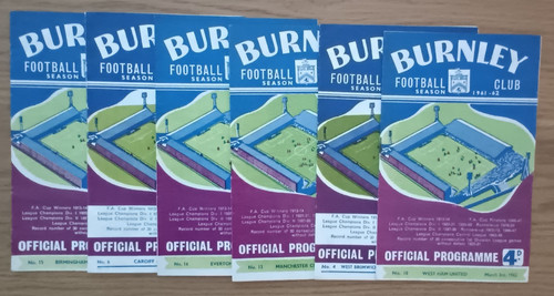 Burnley 1961 selection - 1961/62,