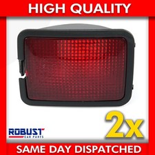 2X REAR FOG LIGHT RED FOR
