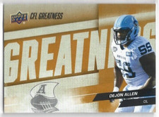 Dejon Allen Toronto Argonauts