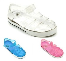Kids Girls Flat Jelly Sandlas