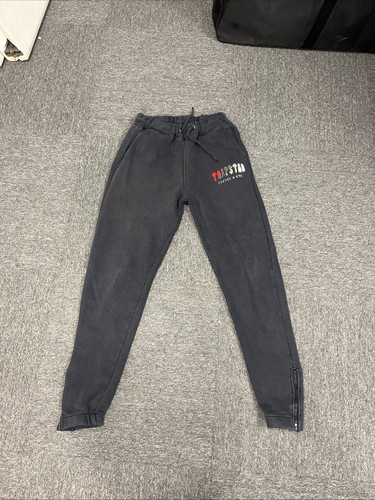 Blue black trapstar joggers - blue,
