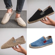 Mens Comfortable Flat Canvas