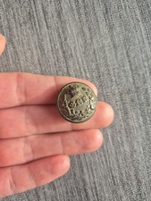 GNR Railway Button Gilt 