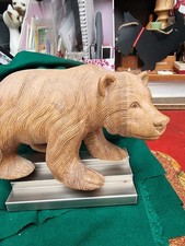 Wooden Hand Carved Black