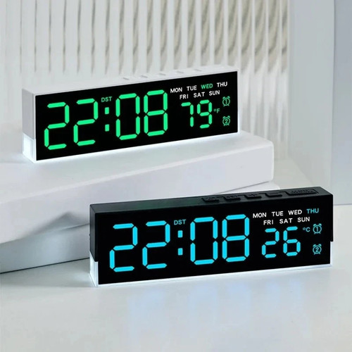 Digital alarm clock - alarm, led