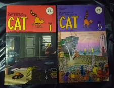 The Adventures of Fat Freddy's Cat Book 1 and Book 5