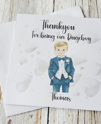 Pageboy thankyou for being - for, our