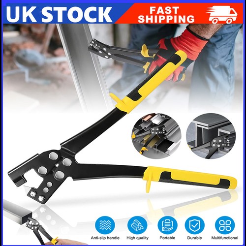 Metal stud crimper - crimper, lock