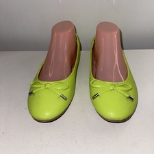 Lime Ballerina Flat Slip on