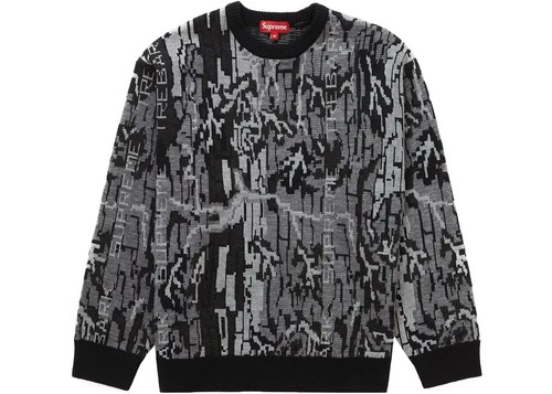 Supreme trebark camo - trebark, sweater