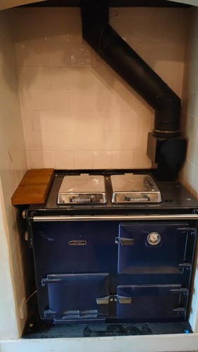 Rayburn nouvelle gas - nouvelle,
