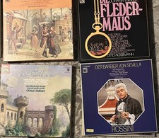 4 x 12” EMI HMV Classical Vinyl Record Boxsets 