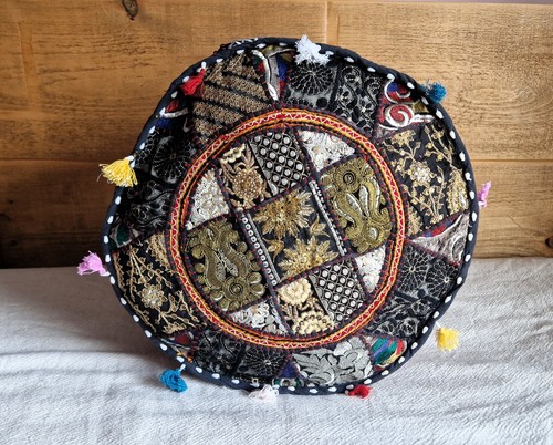 Indian handmade round ethnic - handmade,