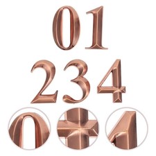  Vinyl Number Stickers Door