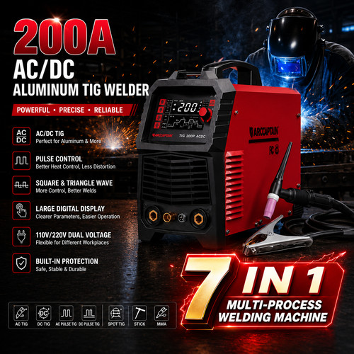 Arccaptain tig welder - 1,