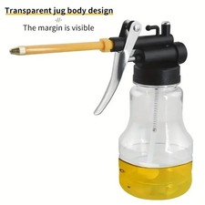 New 250ml Transparent Oil Can