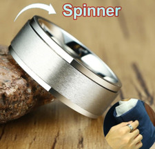 Men's Anxiety Spinner Ring