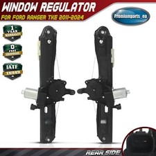 2x Window Regulator Rear w/