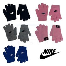 Junior Nike Gloves Boys Girls Knitted Warm Approx Size 6-10 yrs New FREE POST